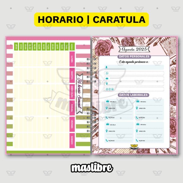 SECUNDARIA | 5 cursos | A4 (21x30cm) | Tapa Dura - Image 2
