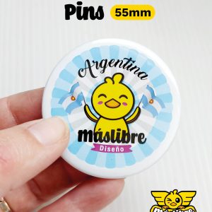 Pin Prendedor 5.5 cm (Pack x 10 unidades)