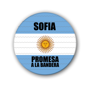 Pin Prendedor PROMESA A LA BANDERA