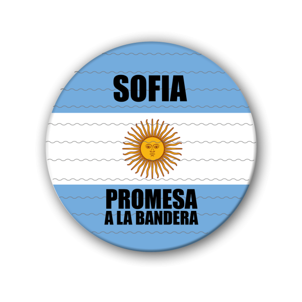 Pin Prendedor PROMESA A LA BANDERA